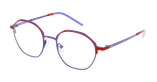 GAFAS GRADUADAS mujer MAGIC 152 morado/rosa - vista de frente
