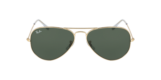 GAFAS DE SOL AVIATOR LARGE METAL dorado