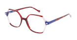 GAFAS GRADUADAS mujer MAGIC279 carey/rojo - vista de frente