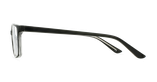 GAFAS GRADUADAS niños RZERO24 negro - vista de frente