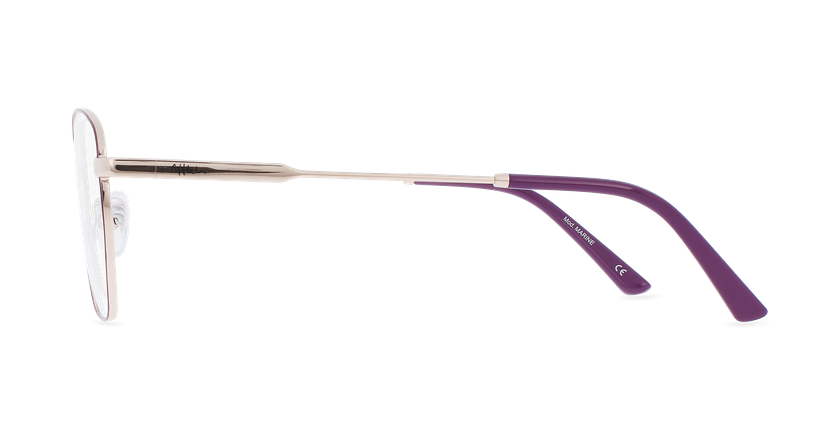 GAFAS GRADUADAS mujer MAGIC MARINE morado/dorado - vista de frente