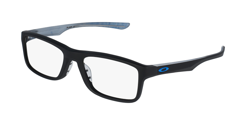 GAFAS GRADUADAS PLANK 2.0 OX 8081 negro/negro - vue de 3/4