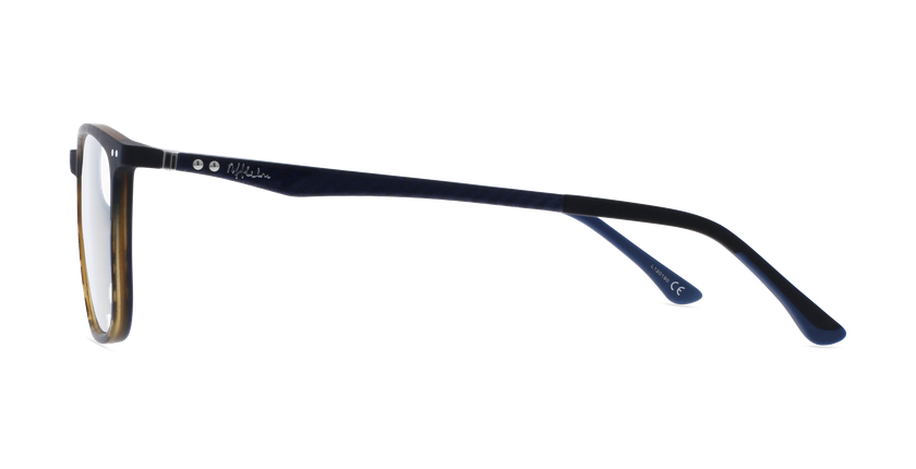 GAFAS GRADUADAS hombre MAGIC 124 CARBONE carey/azul - vista de frente