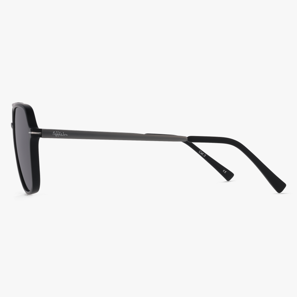 GAFAS DE SOL hombre IKER negro - vista de frente