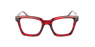 GAFAS GRADUADAS mujer CARACTÈRES FIL D'OR MYSTÉRIEUSE rojo