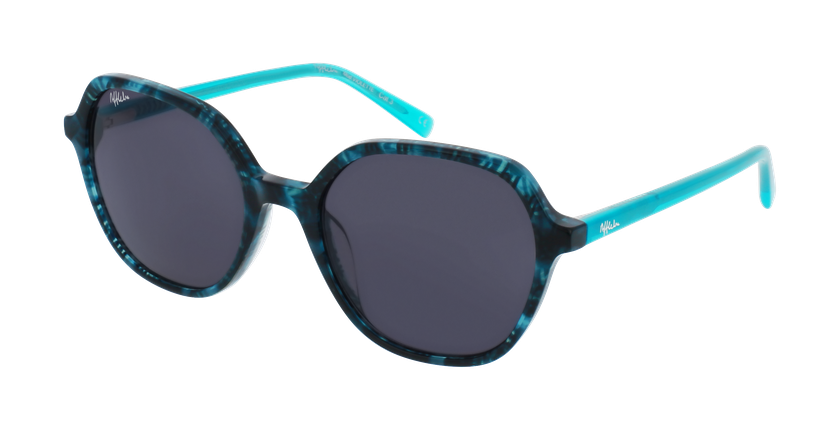 GAFAS DE SOL niños VIOLETTE turquesa/negro - vista de frente