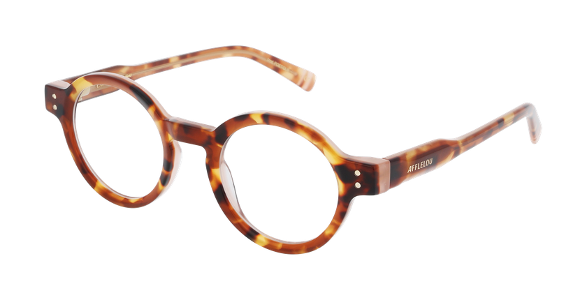 GAFAS GRADUADAS mujer CARACTÈRES POETIQUE carey/rojo - vista de frente