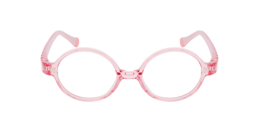 GAFAS GRADUADAS niños BABY rosa - vista de frente