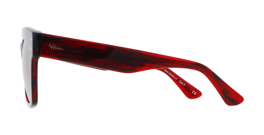 GAFAS GRADUADAS mujer ORNELLA rojo - vista de frente