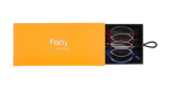 GAFAS GRADUADAS FORTY COFFRET 01 +1.25 naranja - vista de frente