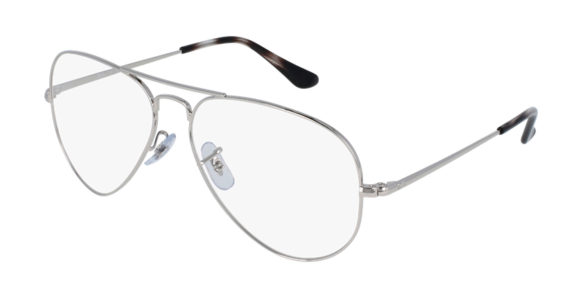 GAFAS GRADUADAS RX6489 plateado - vista de frente