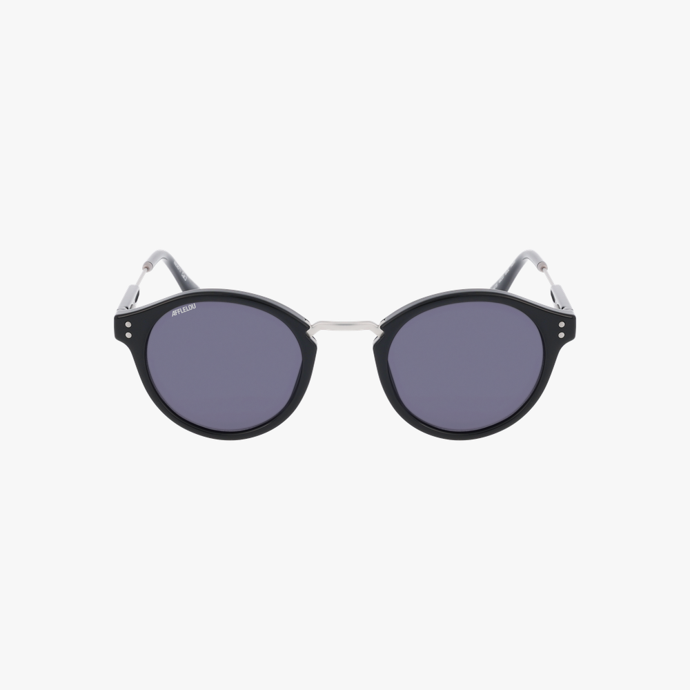 GAFAS DE SOL MOTTI negro/plateado - vista de frente