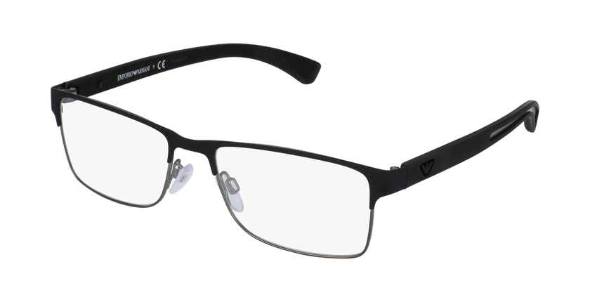 GAFAS GRADUADAS hombre EA1052 negro - vue de 3/4