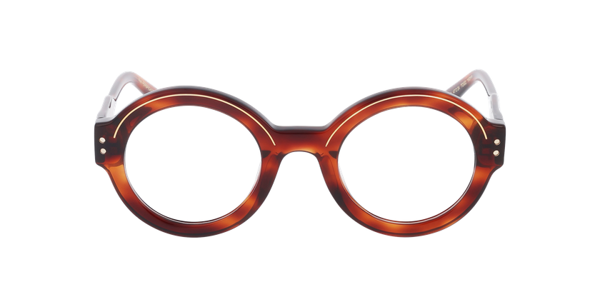 GAFAS GRADUADAS mujer CARACTÈRES FIL D'OR PERSPICACE carey/dorado - vista de frente
