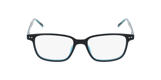 GAFAS GRADUADAS niños MAGIC SAMSON negro/turquesa vista de frente