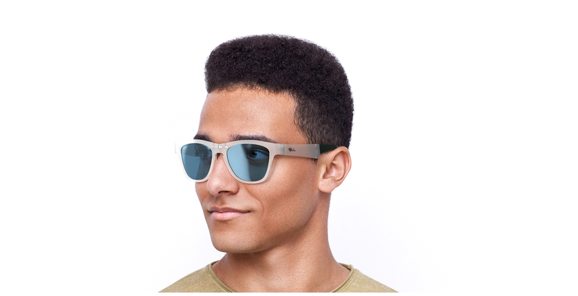 GAFAS DE SOL hombre GEANT azul - vue de 3/4
