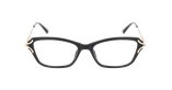 GAFAS GRADUADAS mujer ELISE negro - vista de frente