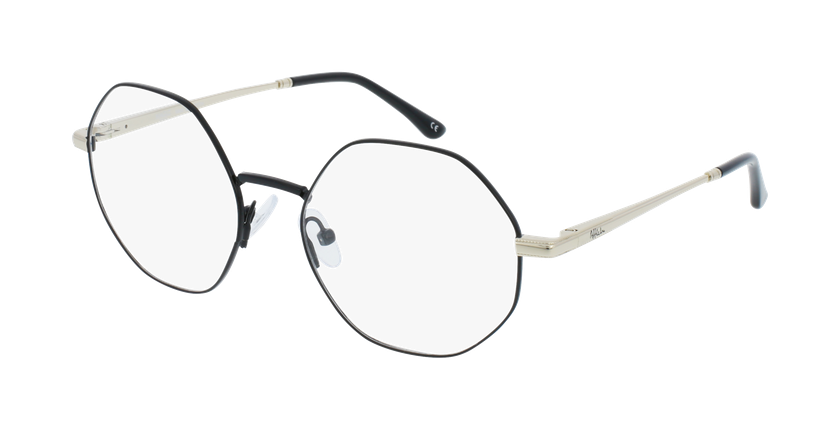 GAFAS GRADUADAS mujer MAGIC BABETH negro/dorado - vista de frente