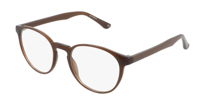 GAFAS GRADUADAS hombre RZERO12 marrón - vista de frente