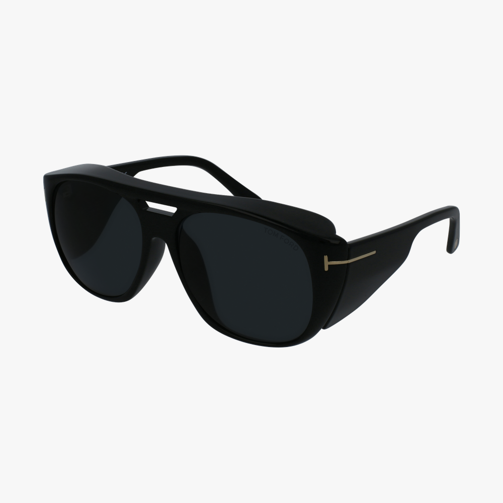 GAFAS DE SOL hombre FENDER negro - vista de frente