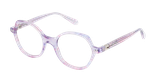 GAFAS GRADUADAS niños FROZEN 9 morado - vista de frente