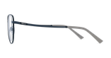 GAFAS GRADUADAS mujer MALLORY azul - vista de frente