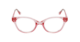 GAFAS GRADUADAS niños RZERO21 rosa - vista de frente