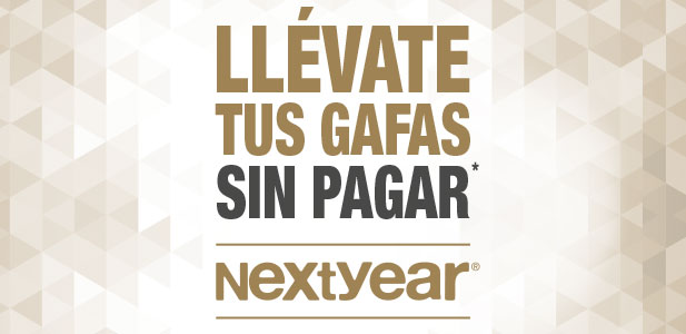 Next Year Paga tus gafas en hasta 24 meses