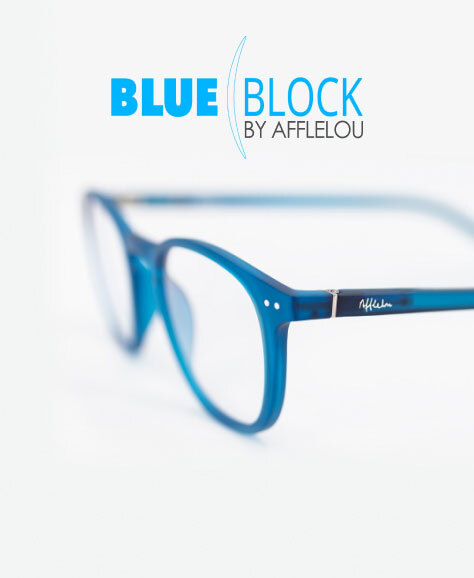 Foto de unas gafas Blueblock anti-luz azul