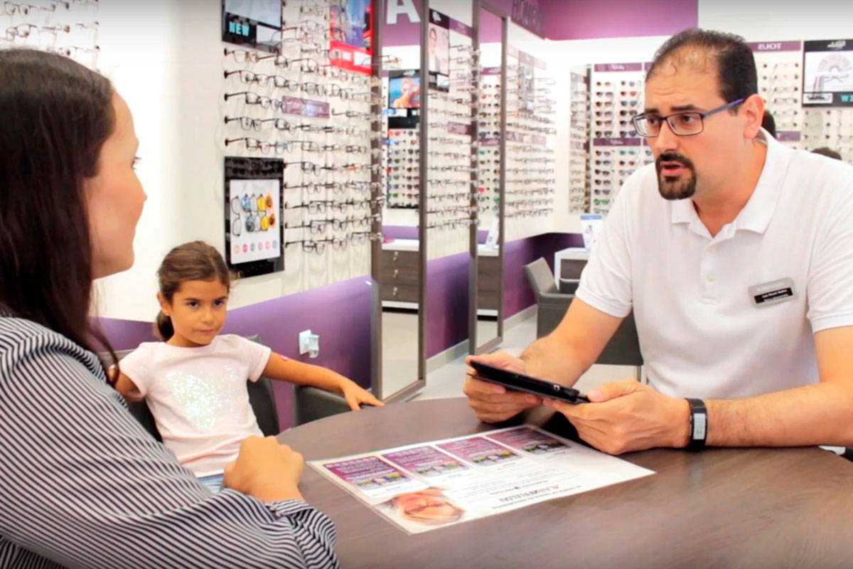 como detectar problemas visuales en niños