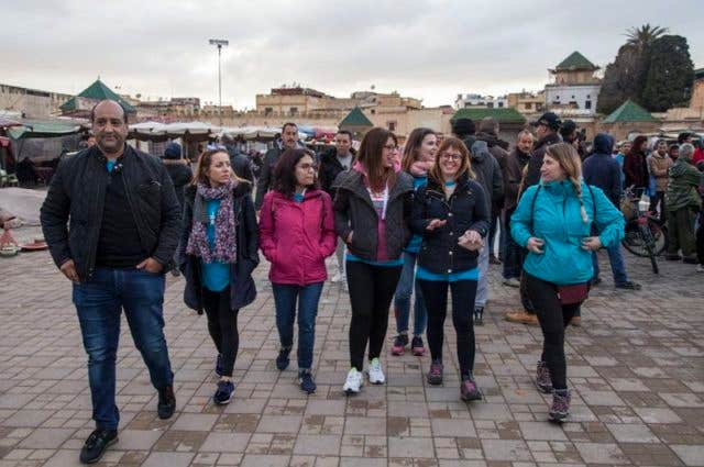 Día 2 – Tánger – Meknes – Convivencia y mucho ánimo de las voluntarias en un largo día.