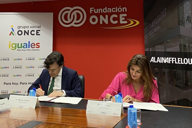 ¡ALAIN AFFLELOU España y Fundación ONCE Firman un Convenio para Impulsar la Inclusión Laboral!