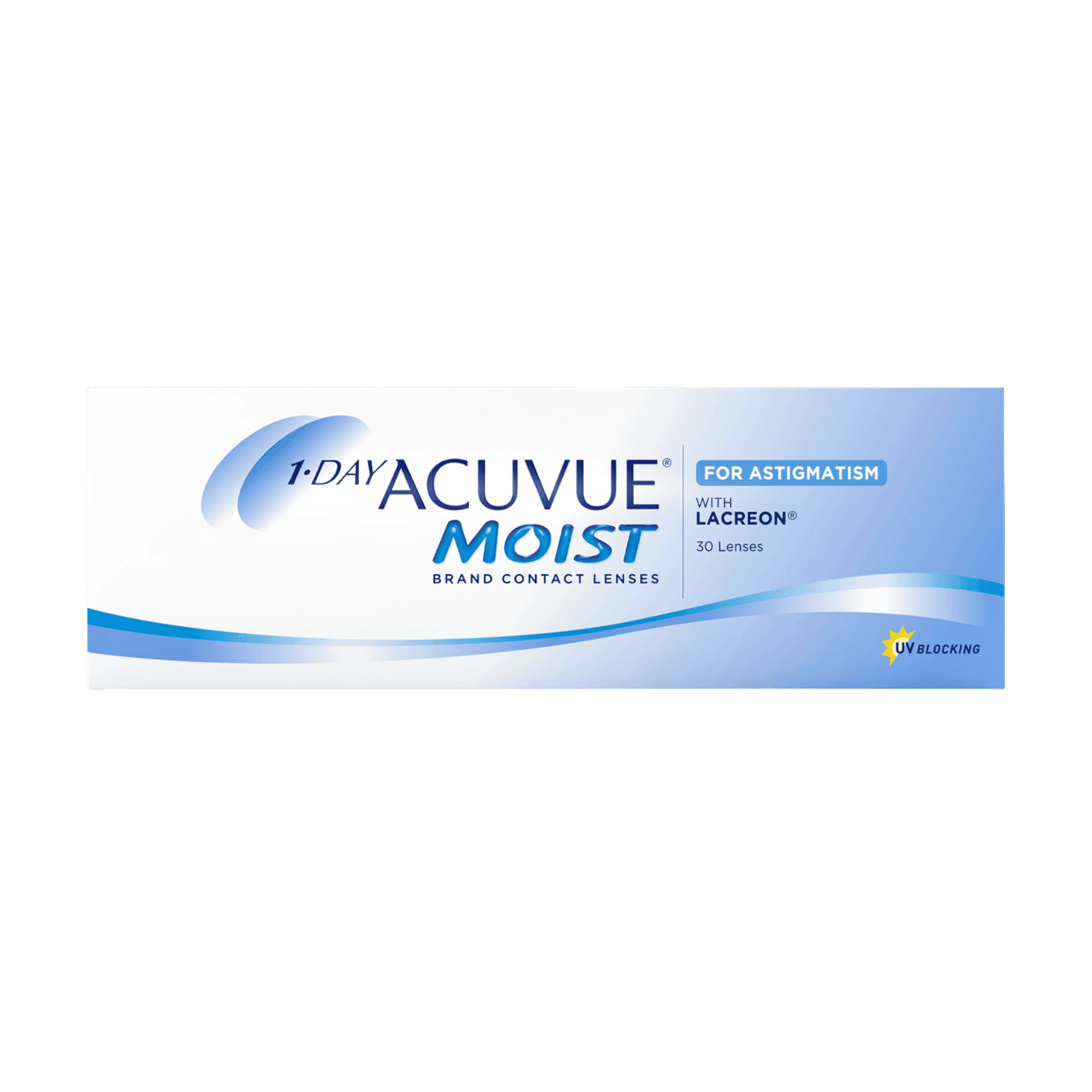 Lentillas 1-DAY ACUVUE MOIST Astigmatismo 30 Lentillas 