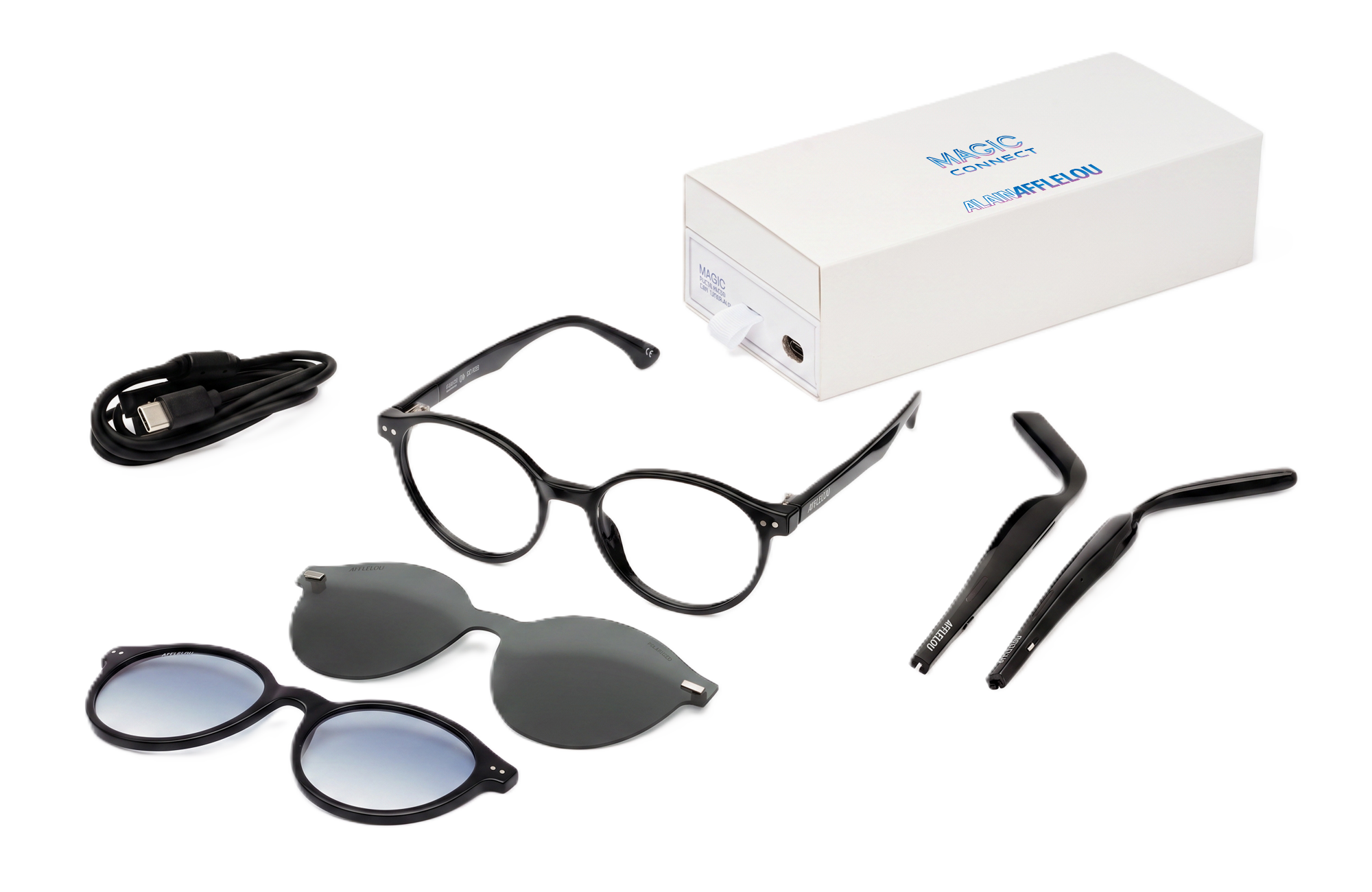 Gafas graduadas AFFLELOU MAGIC CONNECT LINK EM444 TO01 5617