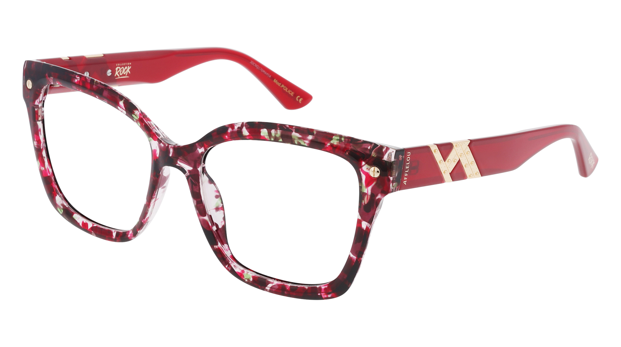 Gafas graduadas AFFLELOU POLICE XM489 RD01 5317