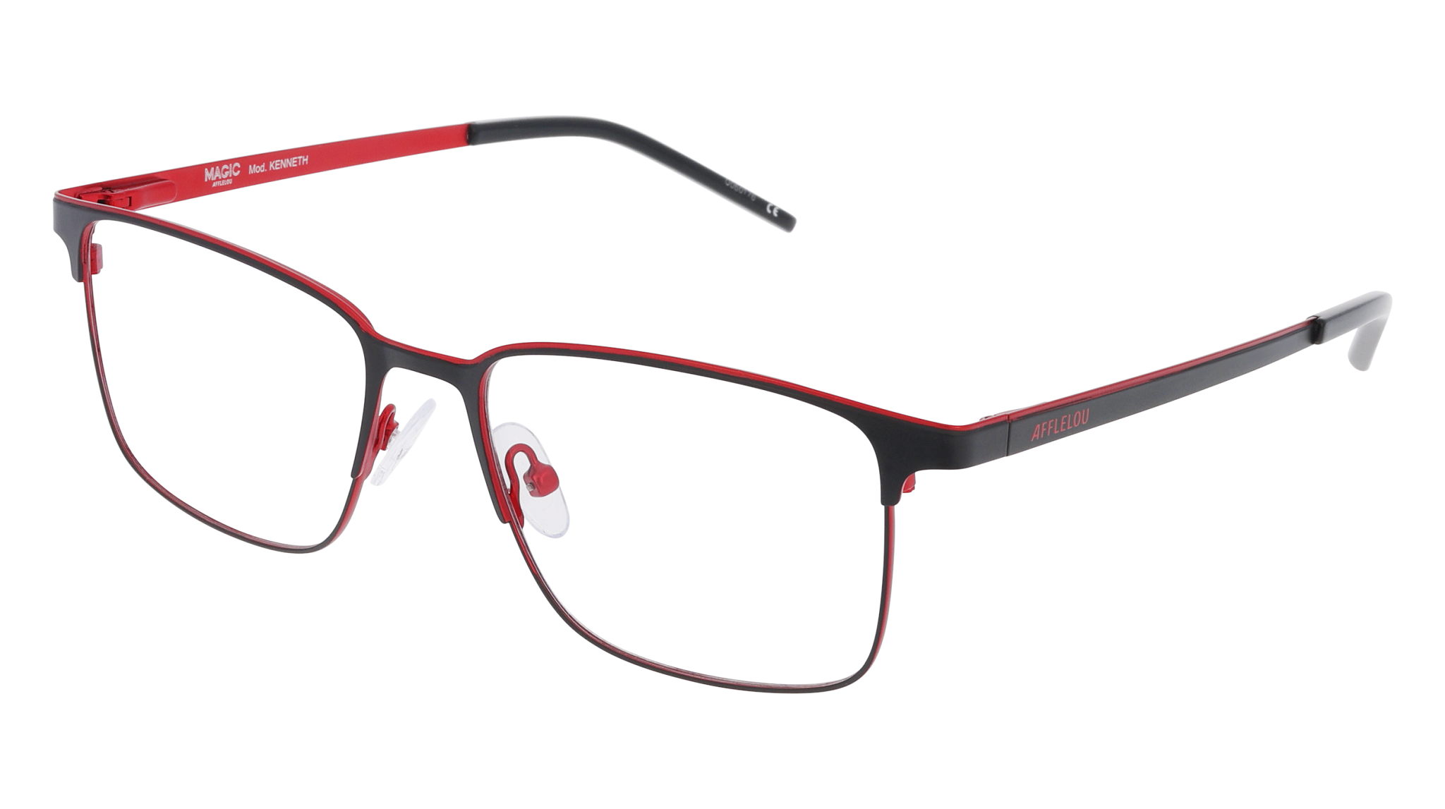 Gafas graduadas AFFLELOU KENNETH MH279 BKRD 5417